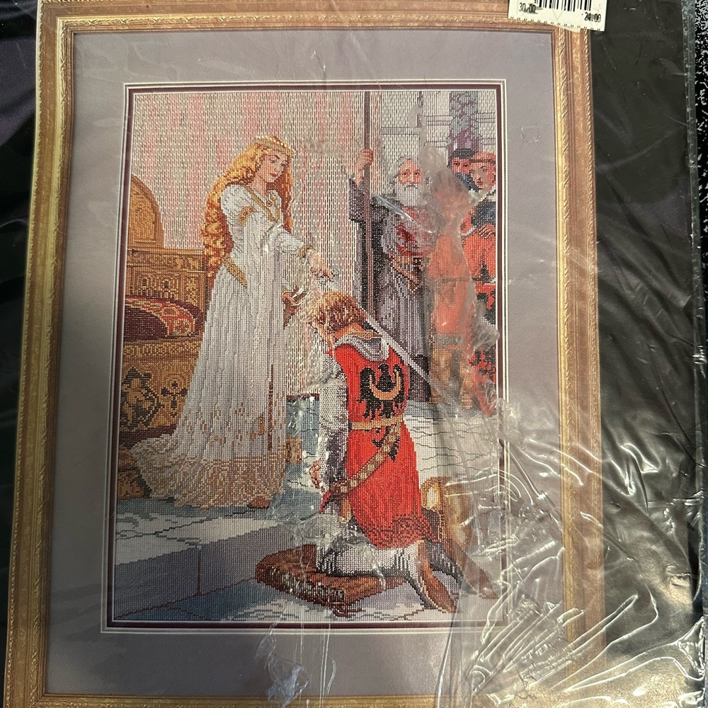 Cross stitch kit - Bucilla - Knight Art - Vintage - COMPLETE KIT - UNOPENED